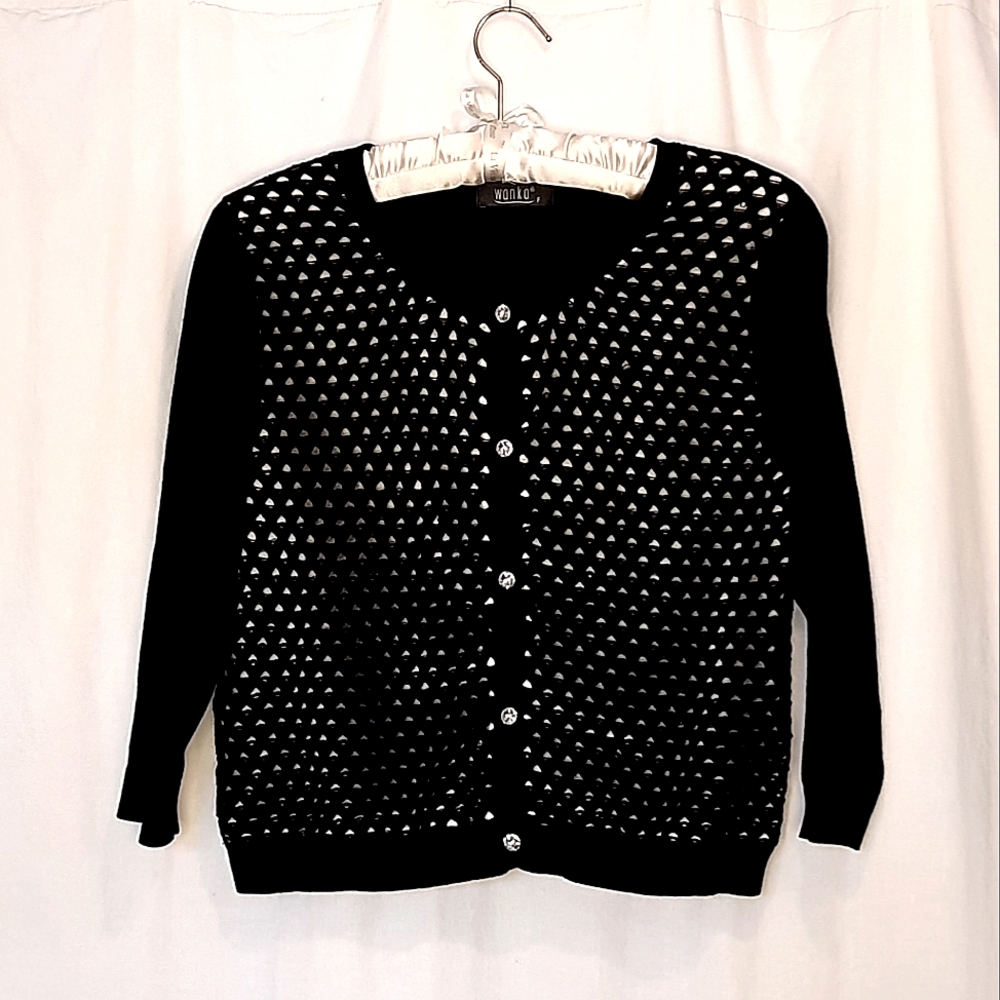 WANKO Knit, Button Down, Cardigan